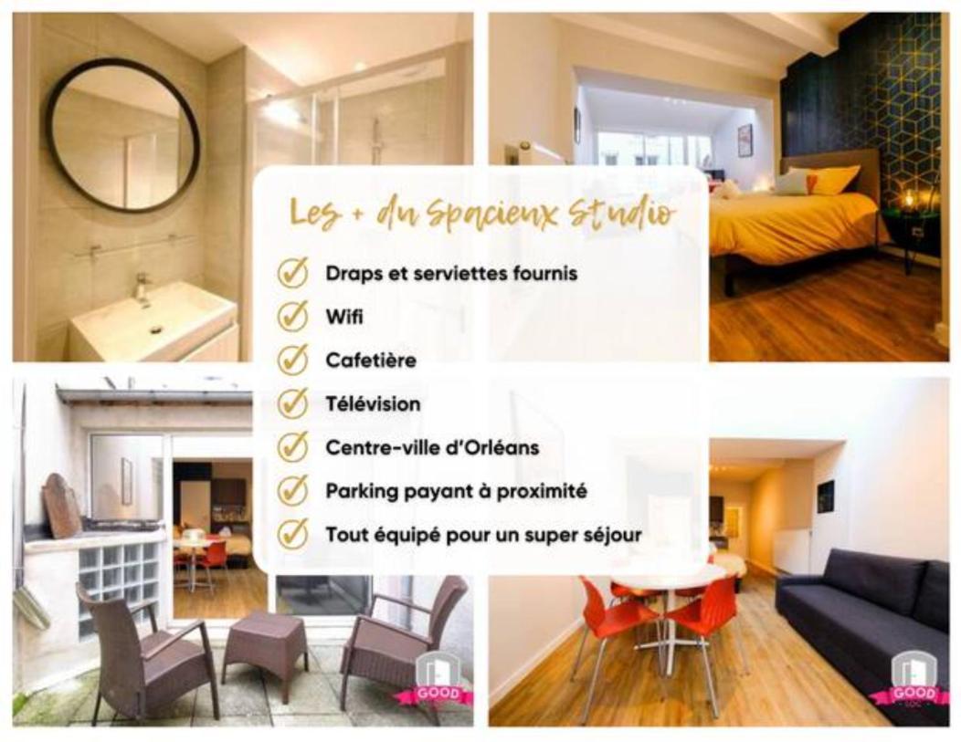 Apartmán Spacieux Studio Neuf Orleans Centre Exteriér fotografie
